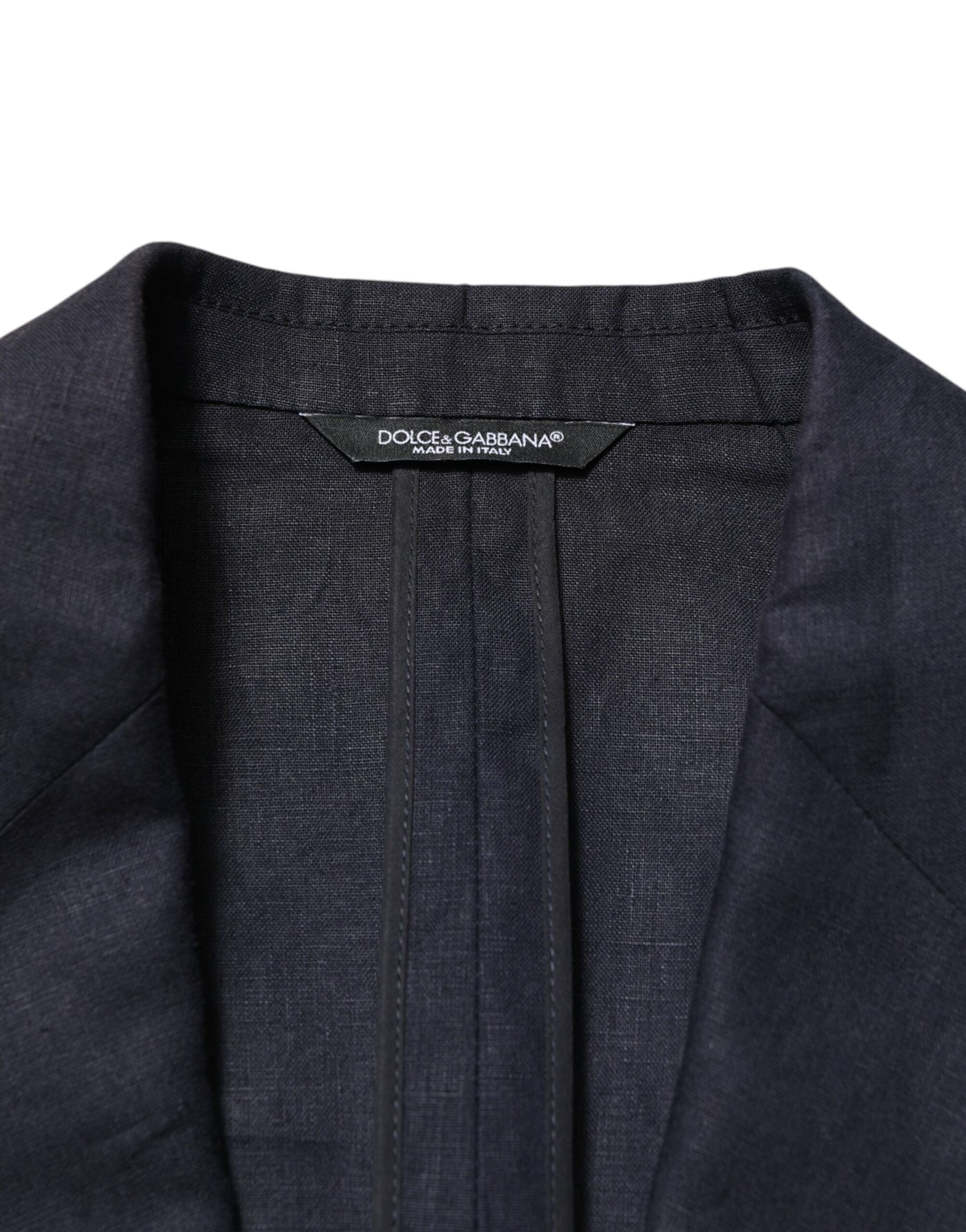 Dolce & Gabbana Dunkelblauer einreihiger Herren Anzug Blazer