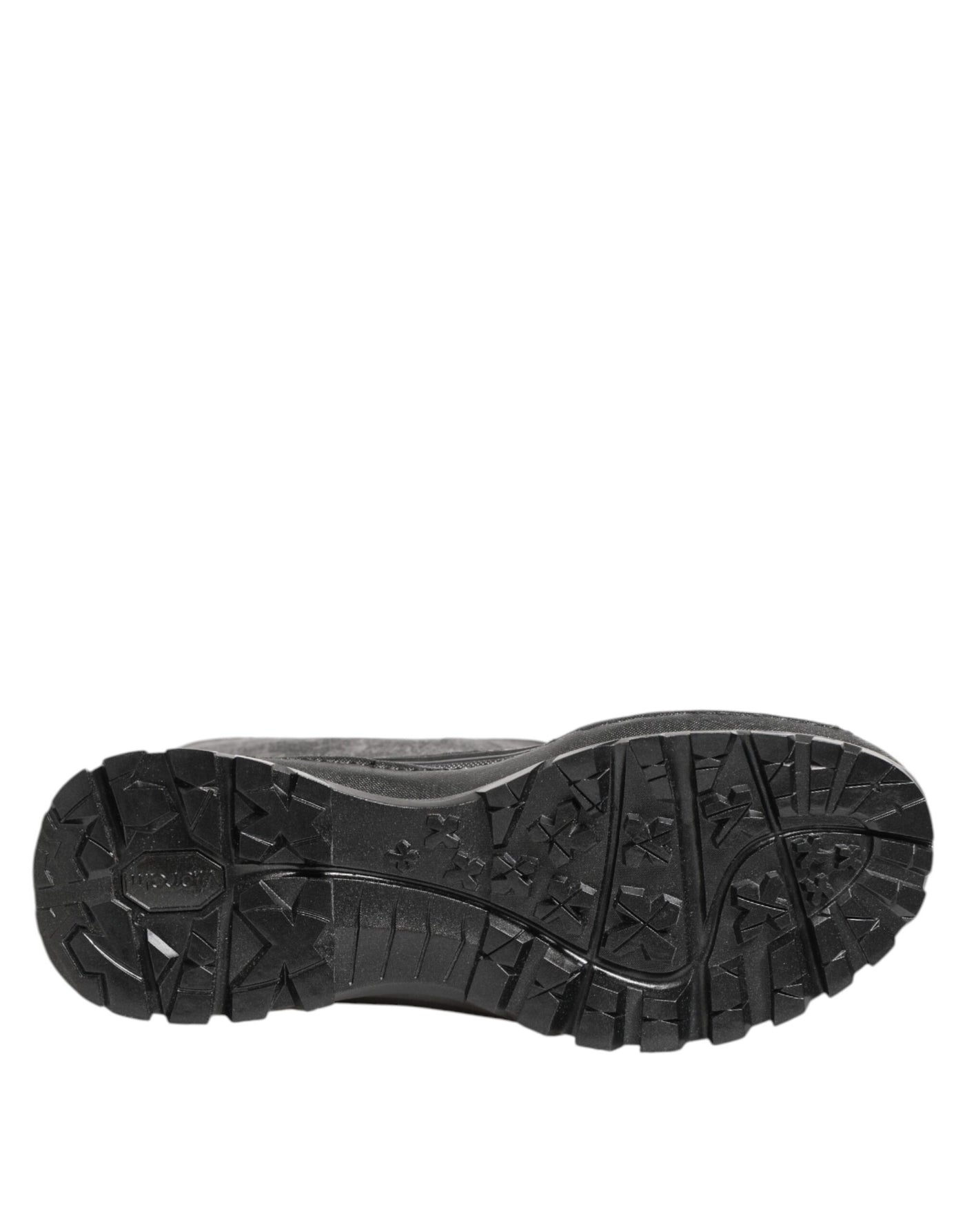Dolce & Gabbana Metallic Schwarz Pull On Regen Stiefel Schuhe