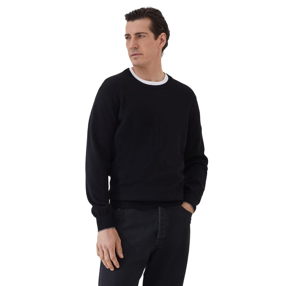 Brunello Cucinelli Schwarzer Kaschmirpullover