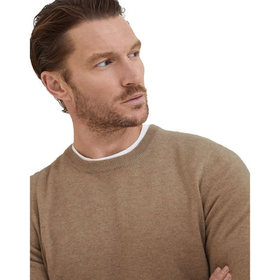 Brunello Cucinelli Brauner Kaschmirpullover