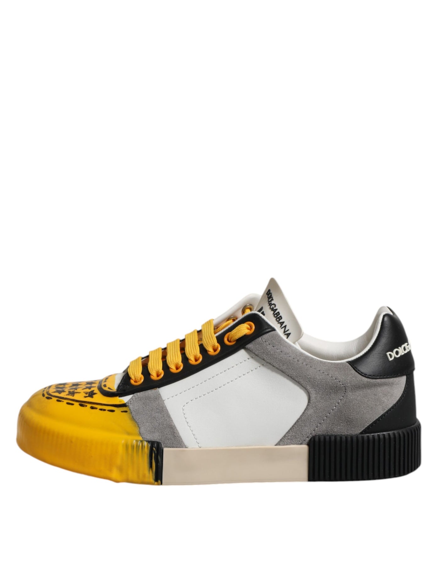 Dolce & Gabbana Multicolor MIAMI Low Top Turnschuhe Schuhe