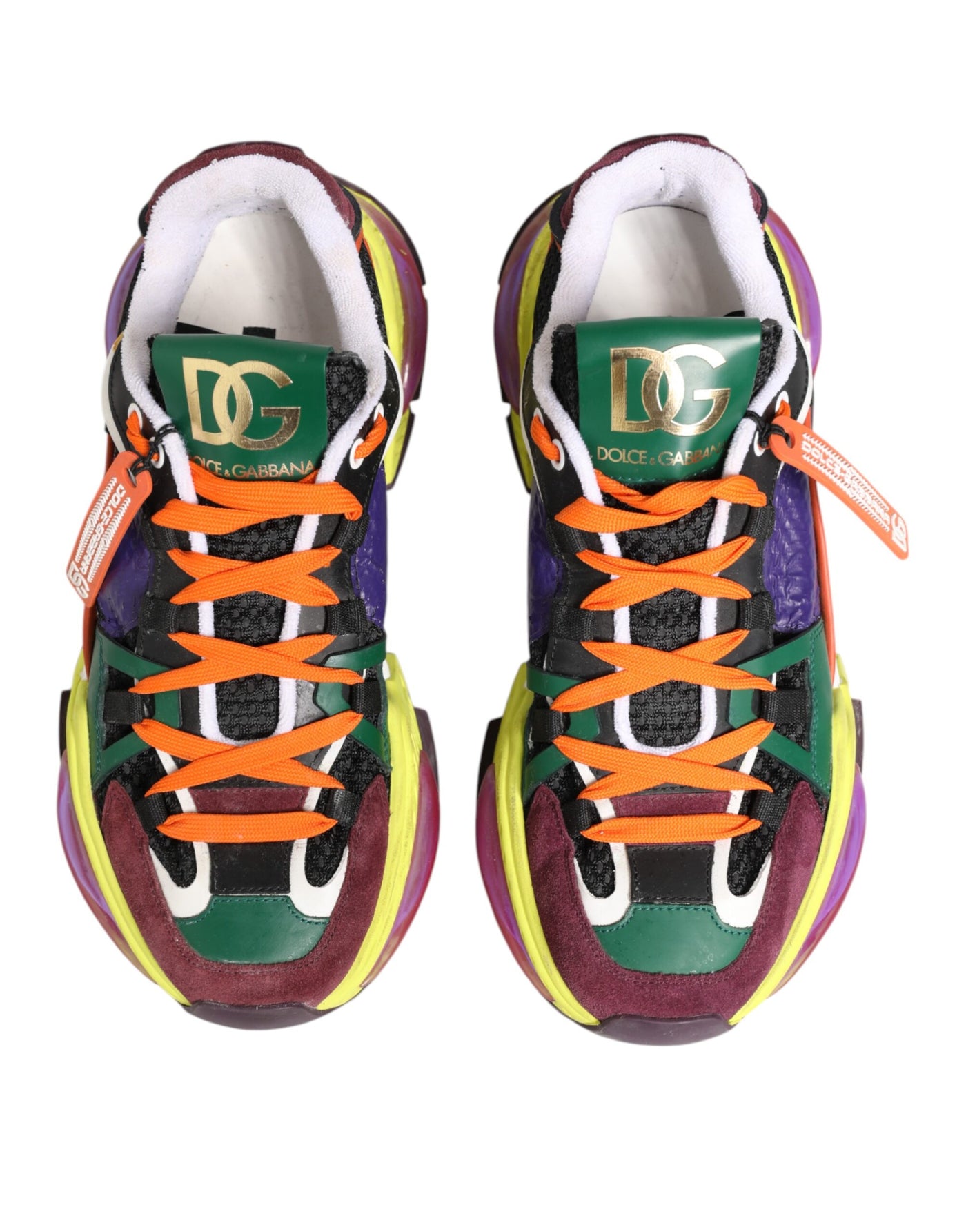 Dolce & Gabbana Multicolor Airmaster Herren Sneaker Schuhe
