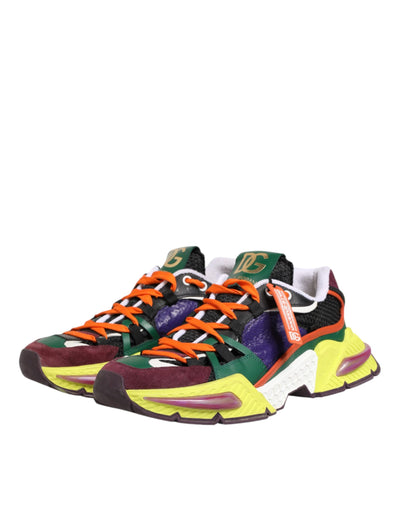 Dolce & Gabbana Multicolor Airmaster Herren Sneaker Schuhe