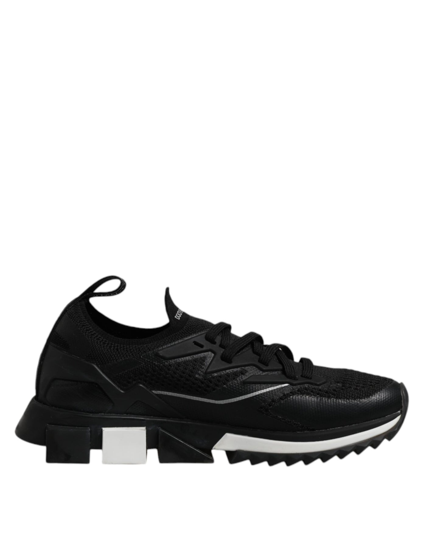 Dolce & Gabbana Schwarz SORRENTO Lace Up Männer Turnschuhe Schuhe