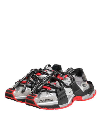 Dolce & Gabbana Multicolor SPACE Low Top Männer Turnschuhe Schuhe