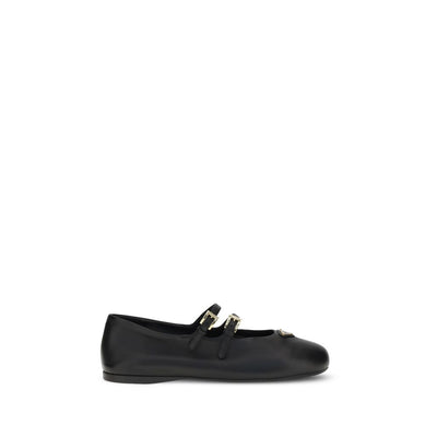 Prada Leder Ballerinas