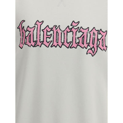 Balenciaga Sweatshirt Kleid mit Logo