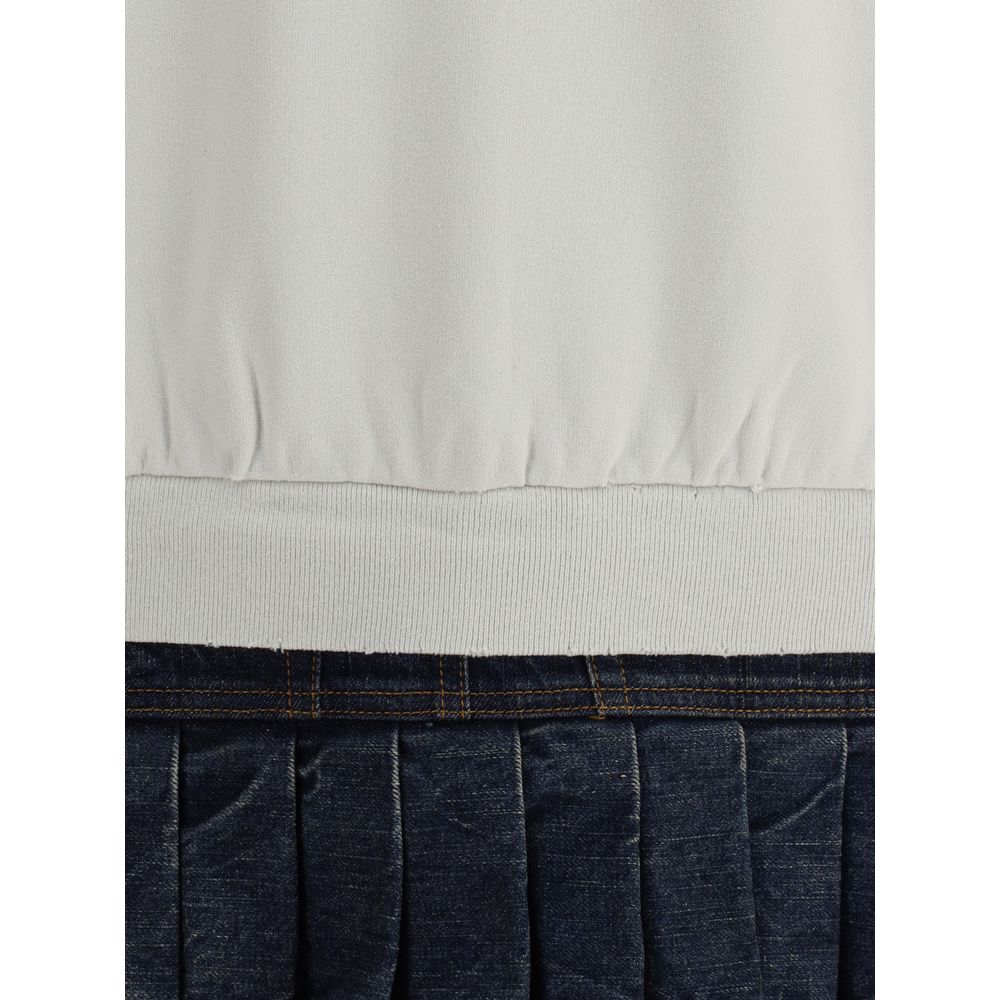 Balenciaga Sweatshirt Kleid mit Logo