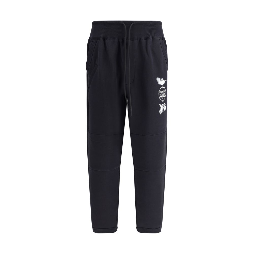 Y-3 Seitliche Grafik Sweatpants