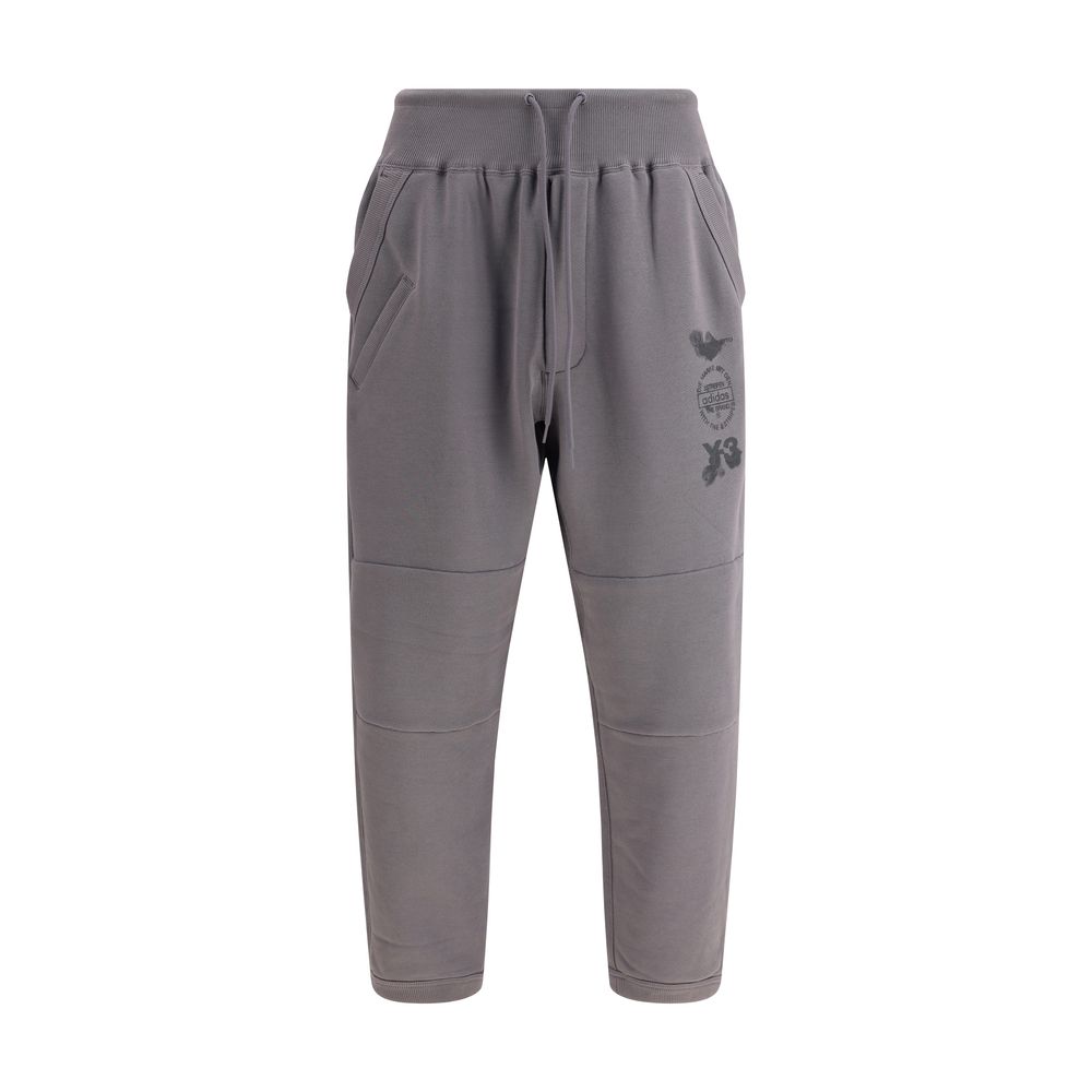 Y-3 Seitliche Grafik Sweatpants