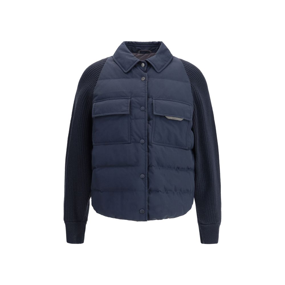 Brunello Cucinelli Jacke mit kultigen Schmuckdetails
