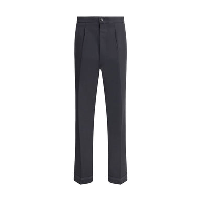 Margiela Plisseehose aus Wolle