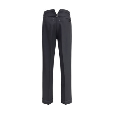 Margiela Plisseehose aus Wolle