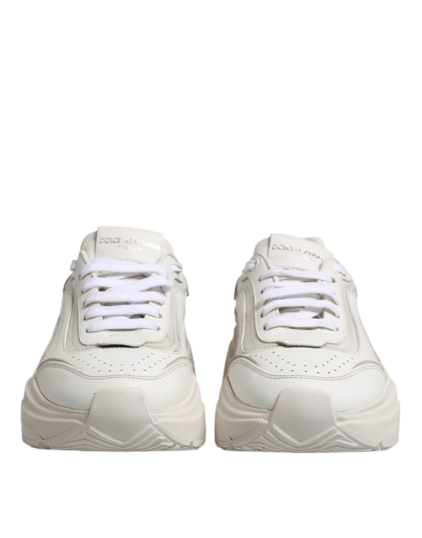 Dolce & Gabbana Weiß Daymaster Low Top Turnschuhe Schuhe