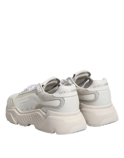 Dolce & Gabbana Weiß Daymaster Low Top Turnschuhe Schuhe