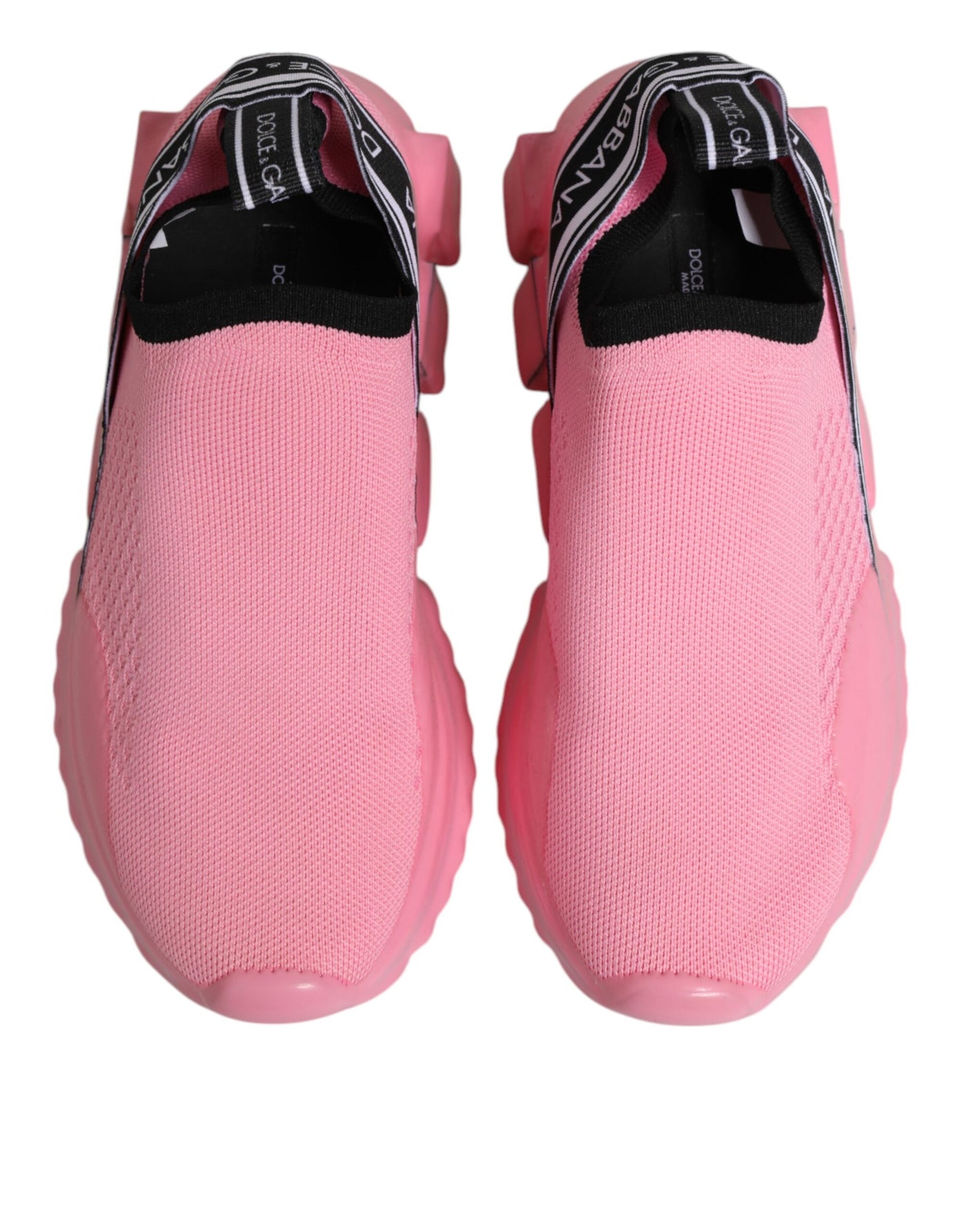 Dolce & Gabbana Rosa Sorrento Low Top Frauen Turnschuhe Schuhe