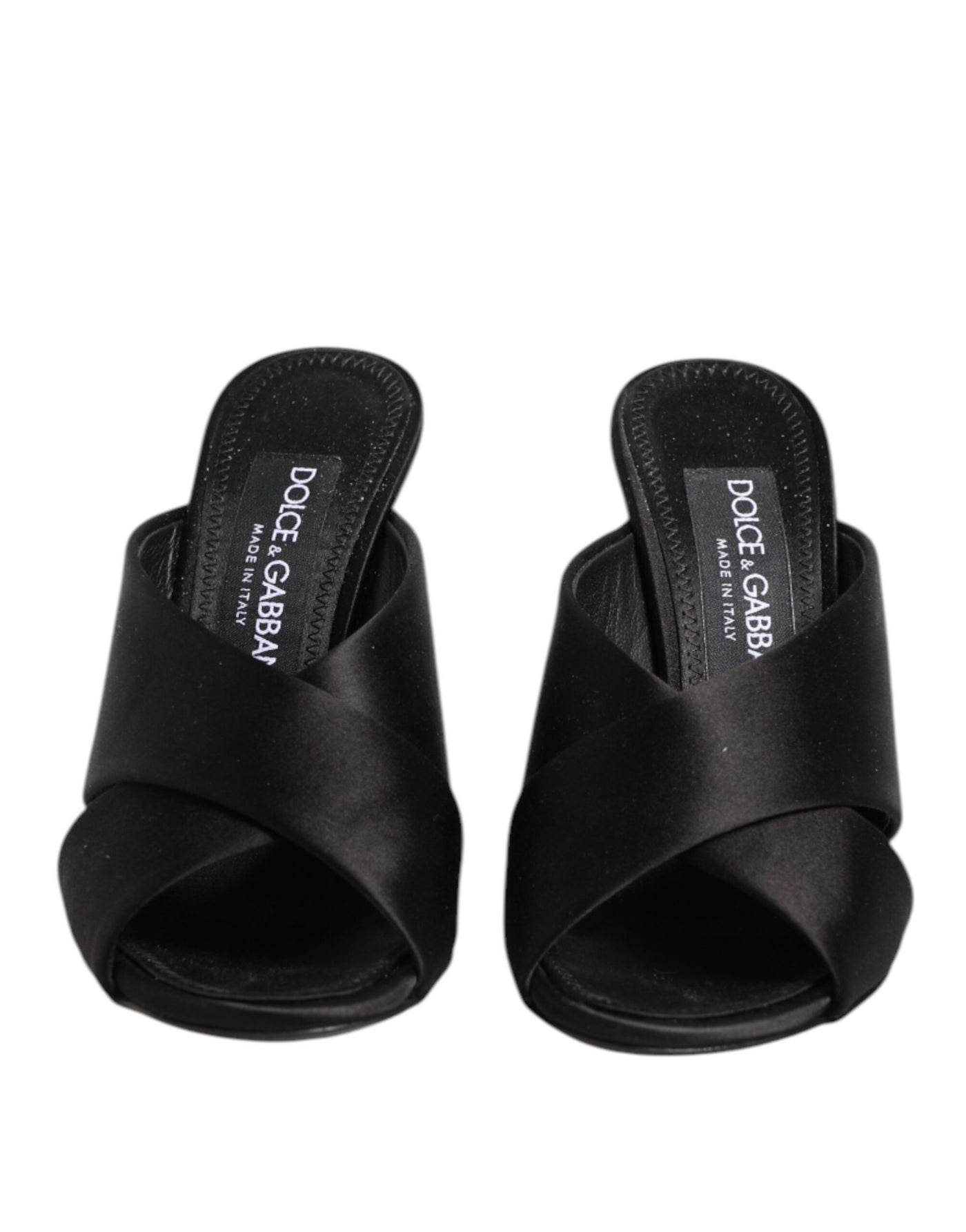 Dolce & Gabbana Schwarz Keira Barock Hochhackige Sandalen Schuhe
