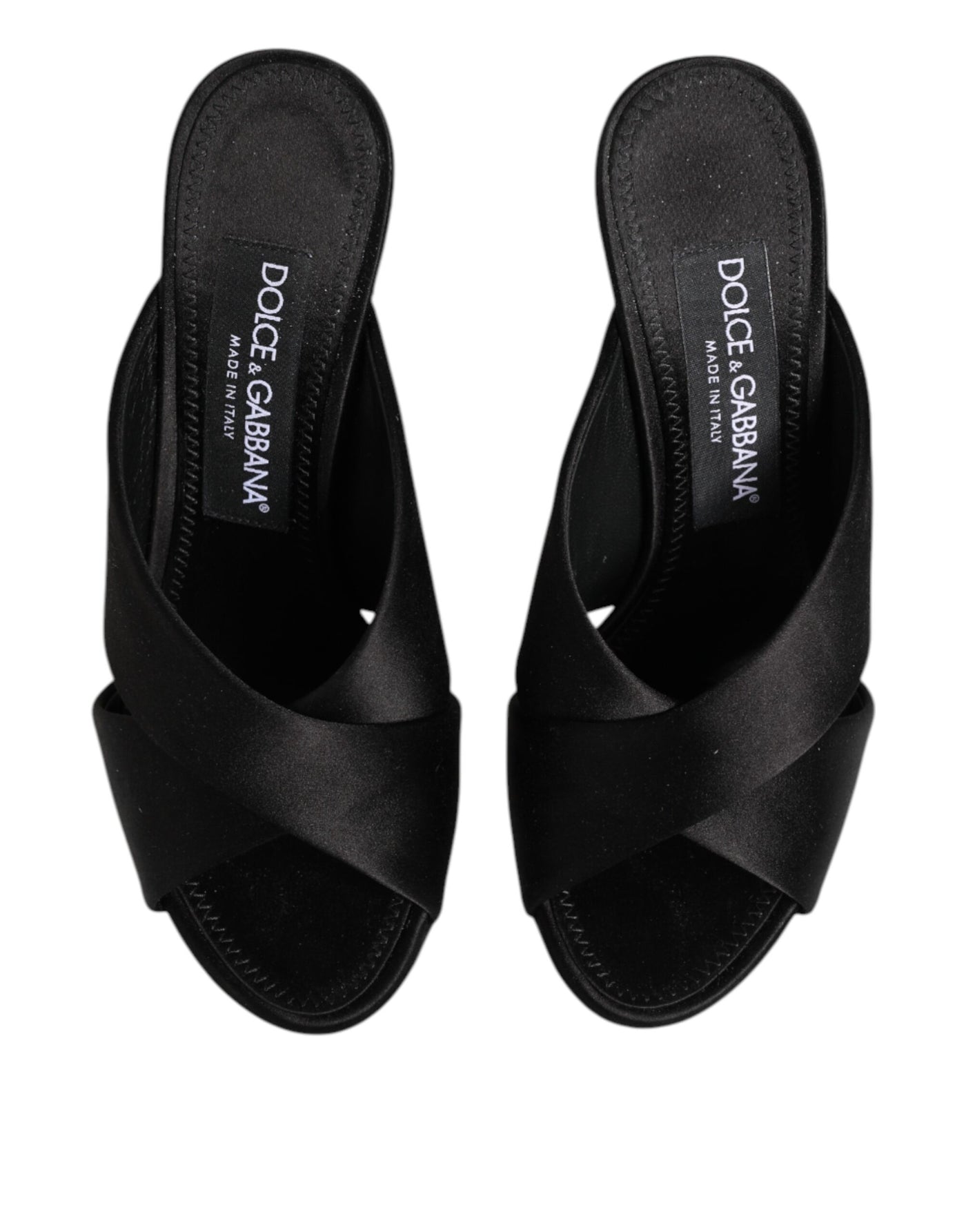 Dolce & Gabbana Schwarz Keira Barock Hochhackige Sandalen Schuhe