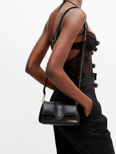Jacquemus Le Petit Bambimou Schwarze Tasche