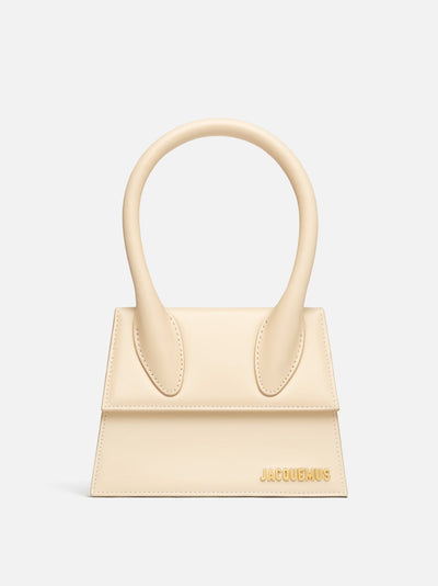 Jacquemus Le Chiquito Moyen Elfenbein Tasche