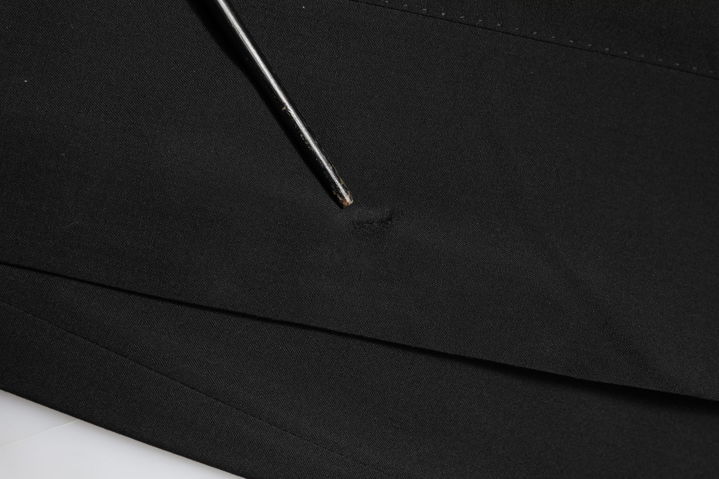 Dolce & Gabbana Schwarze konisch zulaufende formelle Herren Anzughose aus Wolle
