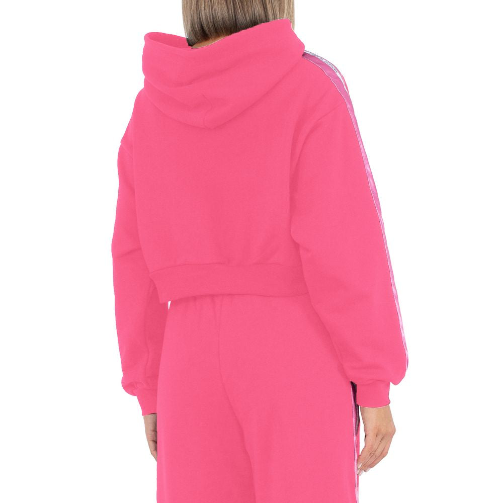 Comme Des Fuckdown Fuchsiafarbener Baumwollpullover
