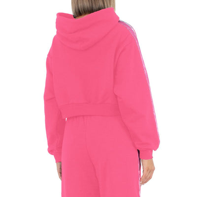 Comme Des Fuckdown Fuchsiafarbener Baumwollpullover