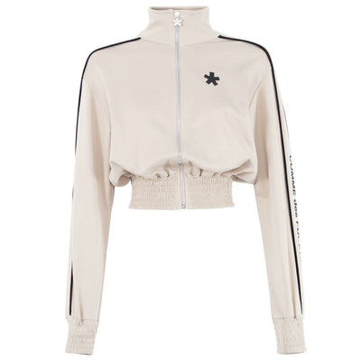 Comme Des Fuckdown Beigefarbener Baumwollpullover