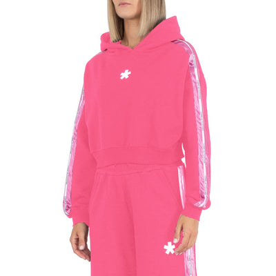 Comme Des Fuckdown Fuchsiafarbener Baumwollpullover