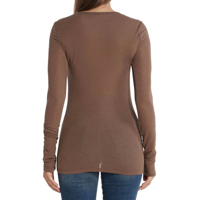 PINKO Brauner Viskose-Pullover