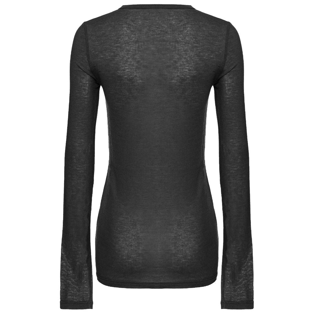 PINKO Schwarzer Viskose-Pullover