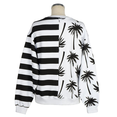 Comme Des Fuckdown Schwarzer Baumwollpullover