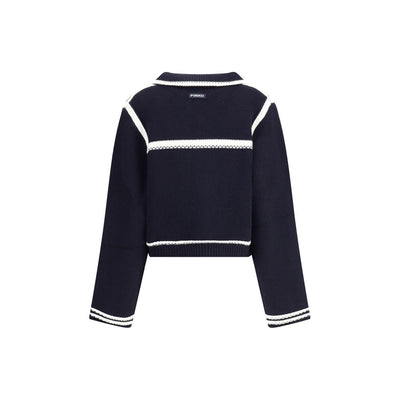 PINKO Strickjacke mit kontrastierenden Profilen