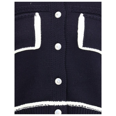 PINKO Strickjacke mit kontrastierenden Profilen