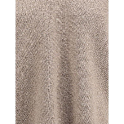 Rohe Pullover mit V-Ausschnitt aus Wolle