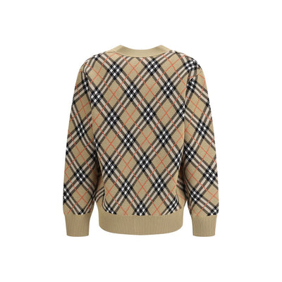 Burberry Archivio Karo Strickjacke