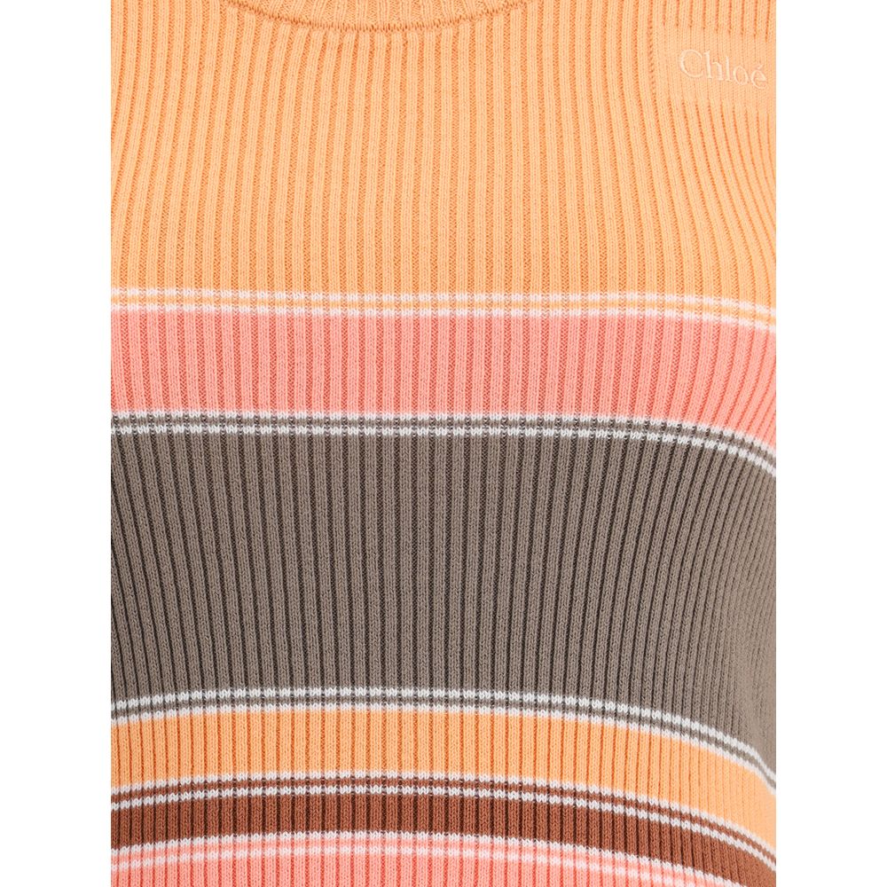 Chloé Gestreifter Pullover