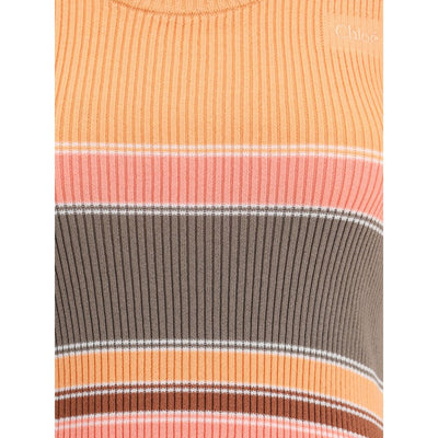 Chloé Gestreifter Pullover
