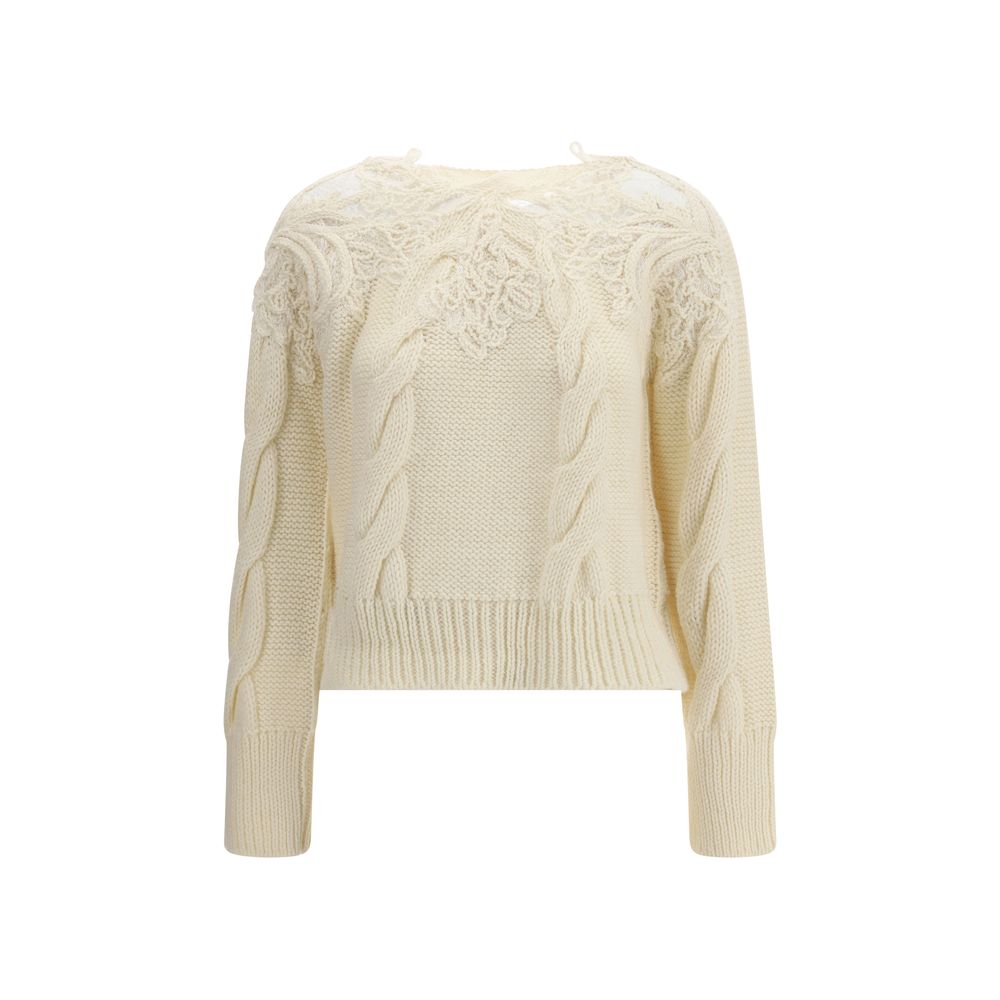 Ermanno Scervino Pullover mit Stickerei