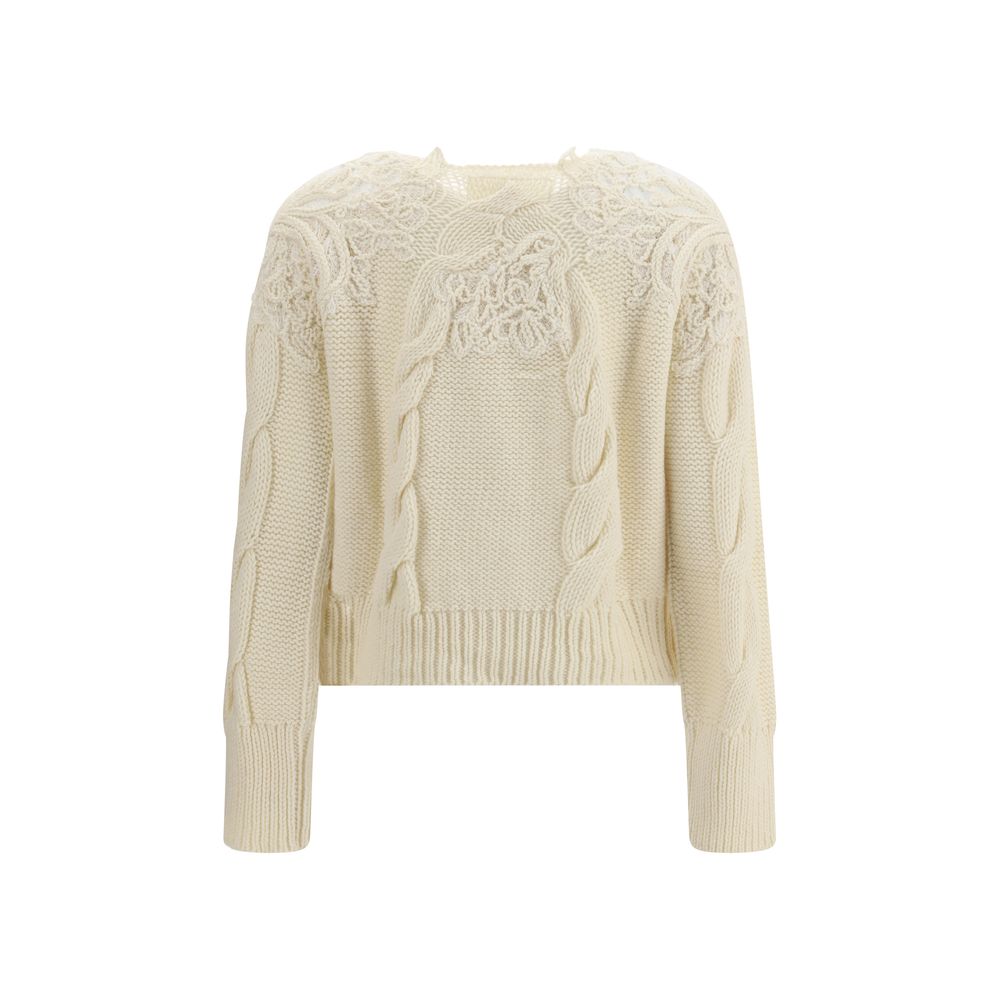 Ermanno Scervino Pullover mit Stickerei
