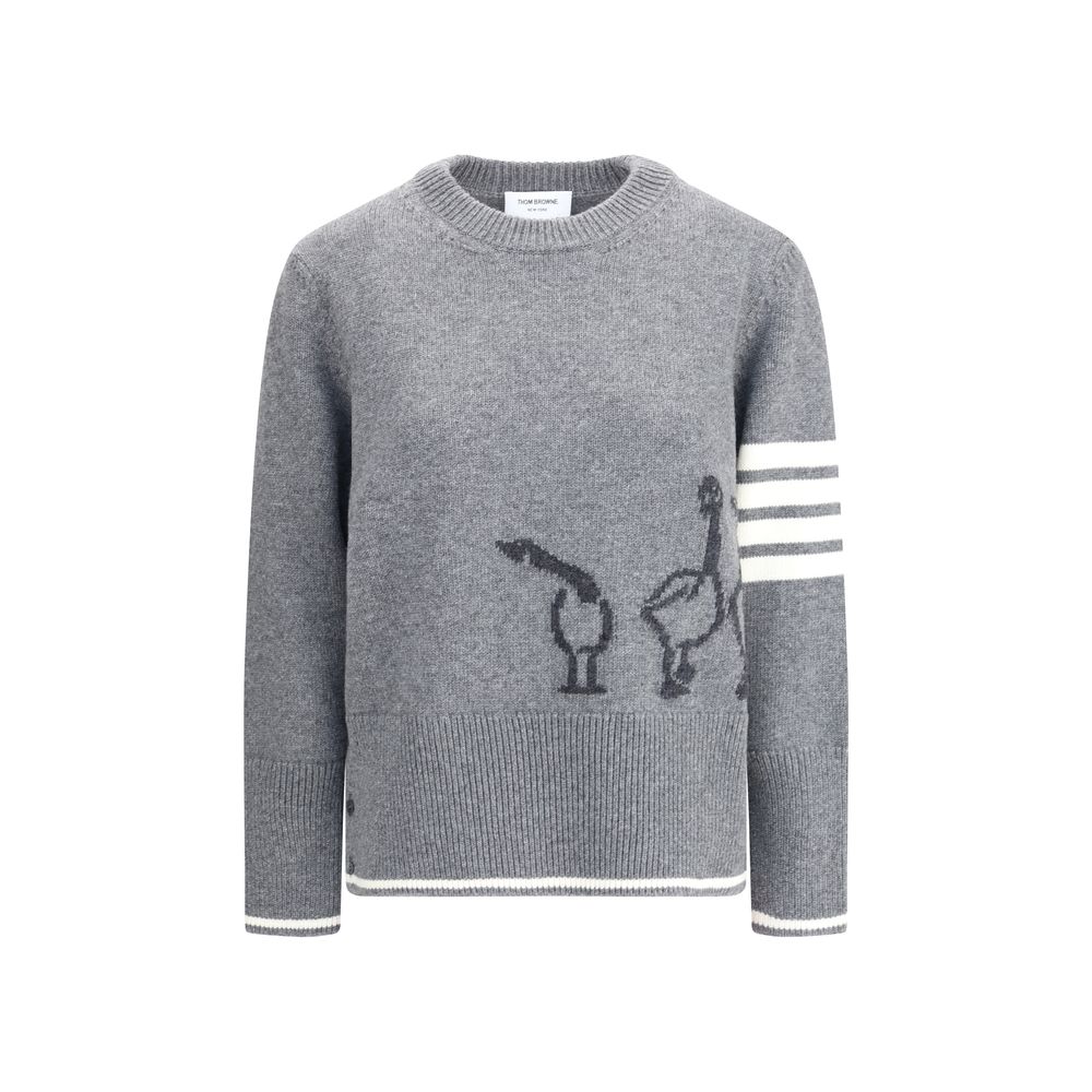 Thom Browne Pullover mit Gänsen aus Wolle