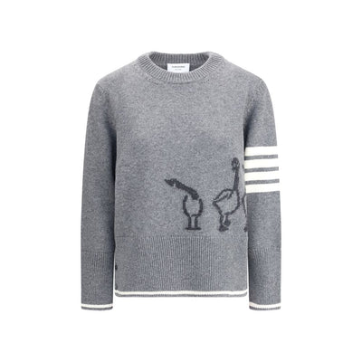 Thom Browne Pullover mit Gänsen aus Wolle