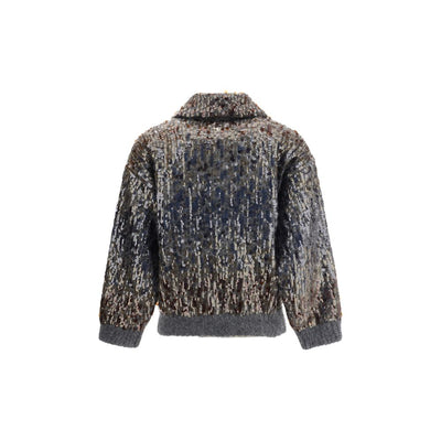 Brunello Cucinelli Pailletten-Cardigan