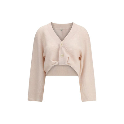 R13 Drapierte Strickjacke aus Kaschmir