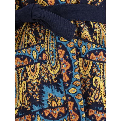 Etro Mehrfarbige Strickjacke