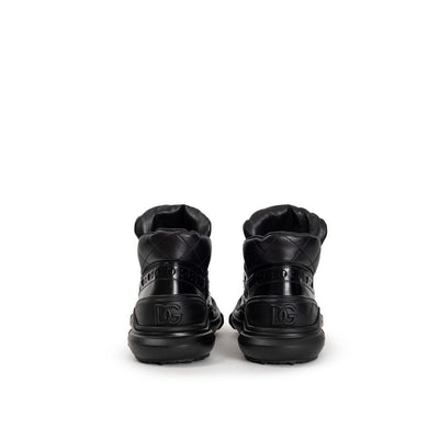 Dolce & Gabbana Schwarze Leder Oxfords und Derby