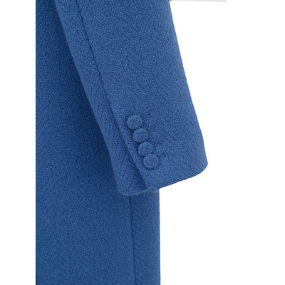Gucci Blauer Wollmantel