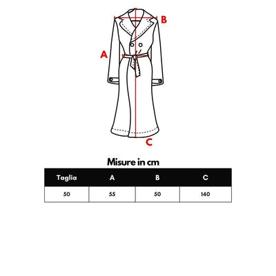 Gucci Blauer Wollmantel