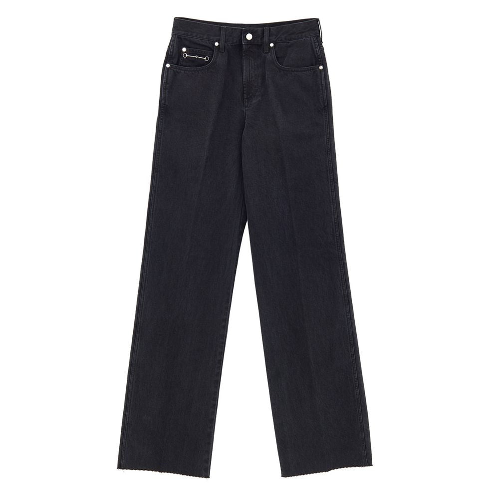 Gucci Schwarze Baumwolljeans Denim