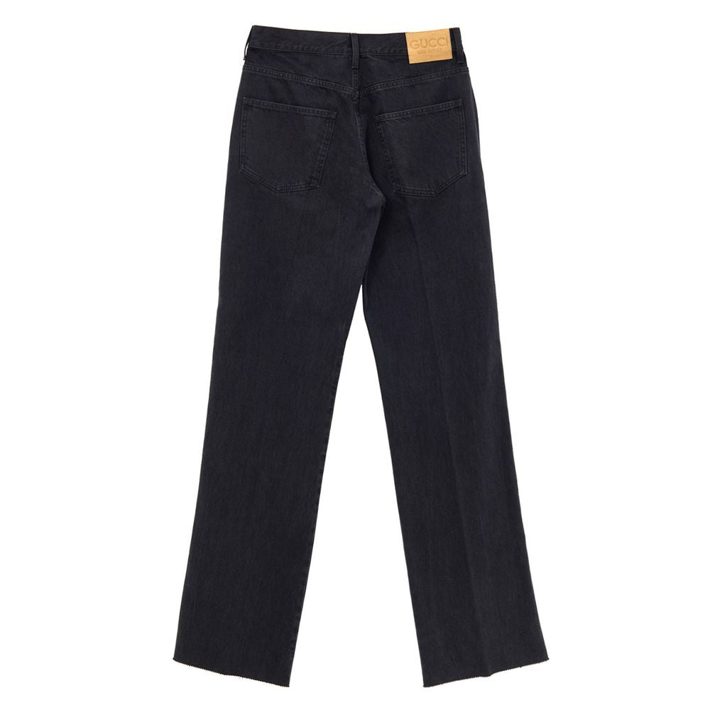 Gucci Schwarze Baumwolljeans Denim
